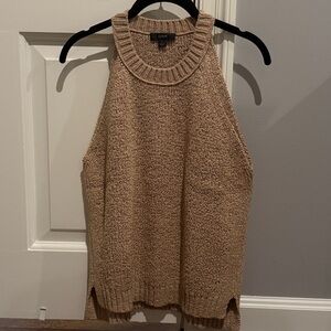 J. Crew Tan Sleeveless Sweater